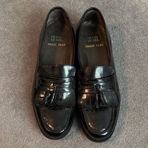Nunn Bush Black Tassel Loafers for Men